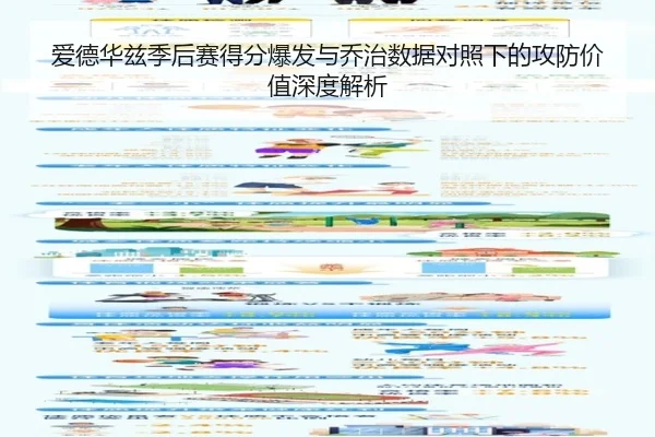 爱德华兹季后赛得分爆发与乔治数据对照下的攻防价值深度解析